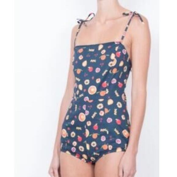 LHD Sainte Maxime Romper 2 Blue NWT - Picture 1 of 10